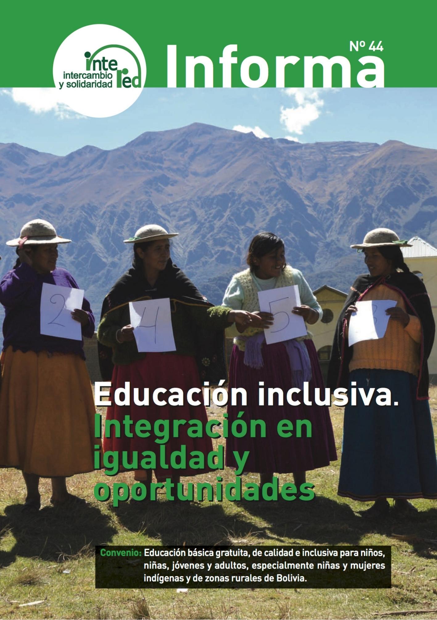 Educación inclusiva. Integración en igualdad y oportunidades