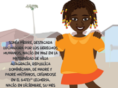 Historia gráfica de Sonia Pierre