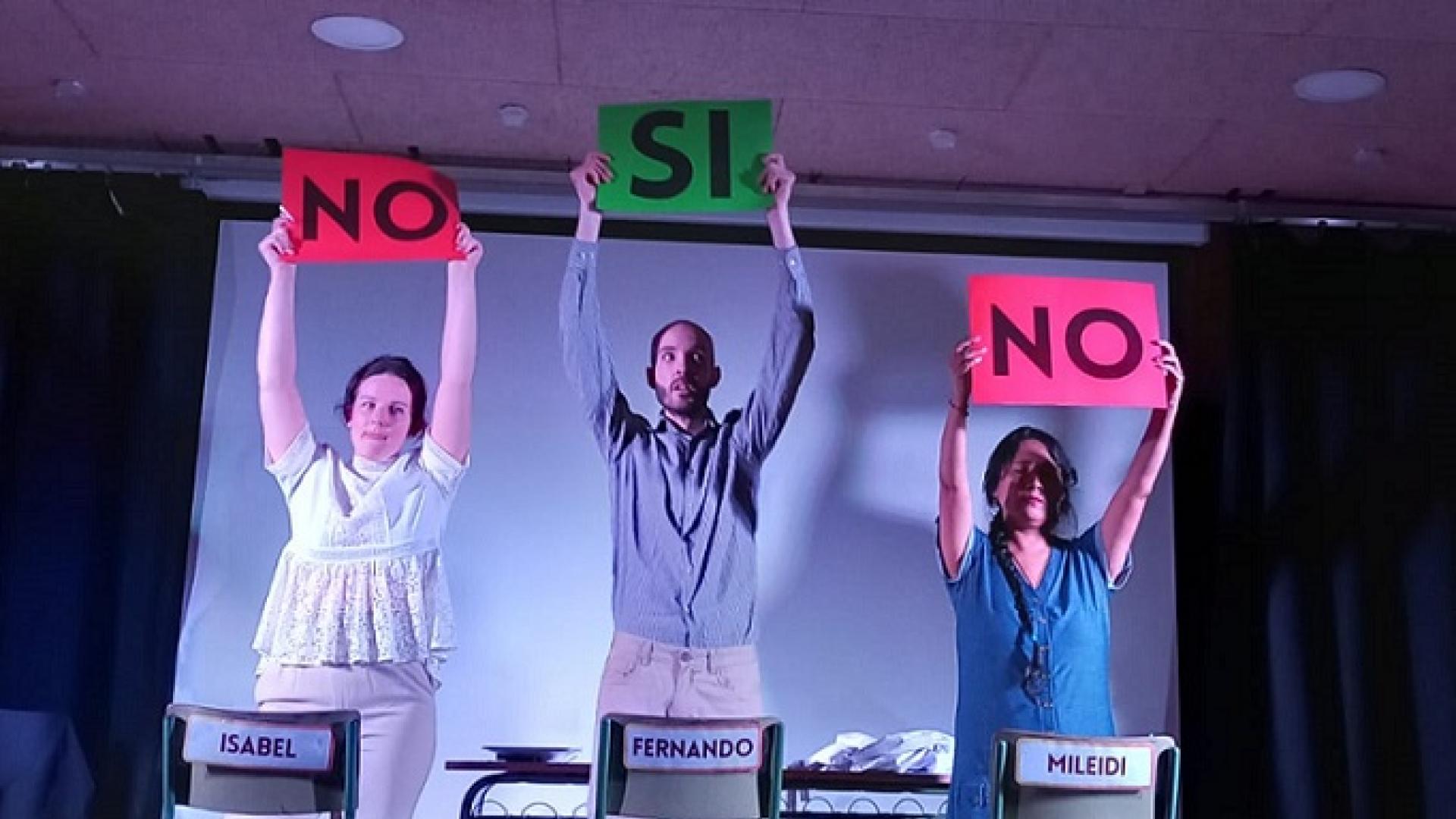 El teatro foro desmonta discursos de odio