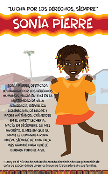 Historia gráfica de Sonia Pierre