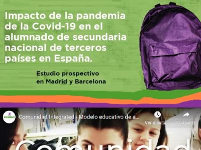 El riesgo de abandono escolar entre el alumnado migrante aumenta tras el confinamiento y la vuelta intermitente a las aulas