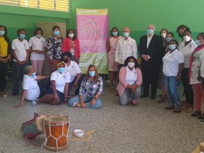 El director de AECID y el embajador de España en República Dominicana, visitan el trabajo de InteRed en el país