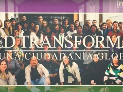 ¿Qué aporta InteRed a un centro educativo para fomentar la educación transformadora?