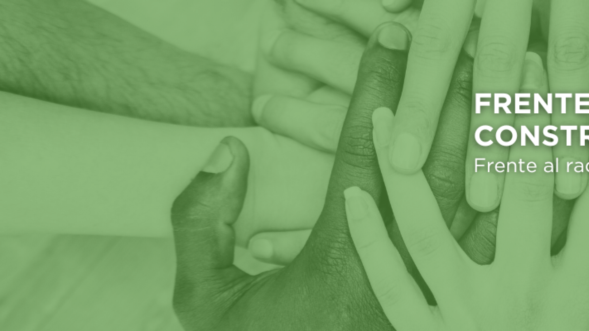 Nos unimos al rechazo colectivo frente a los discursos de odio y discriminación