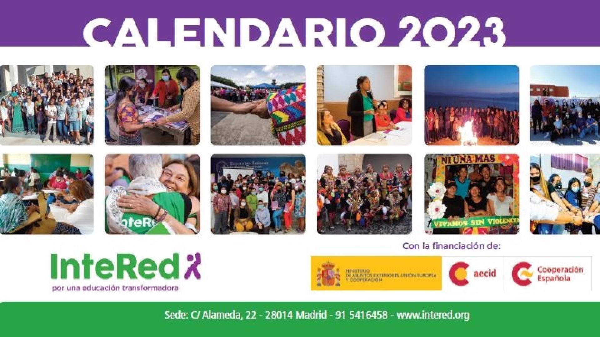 Calendario 2023 de InteRed