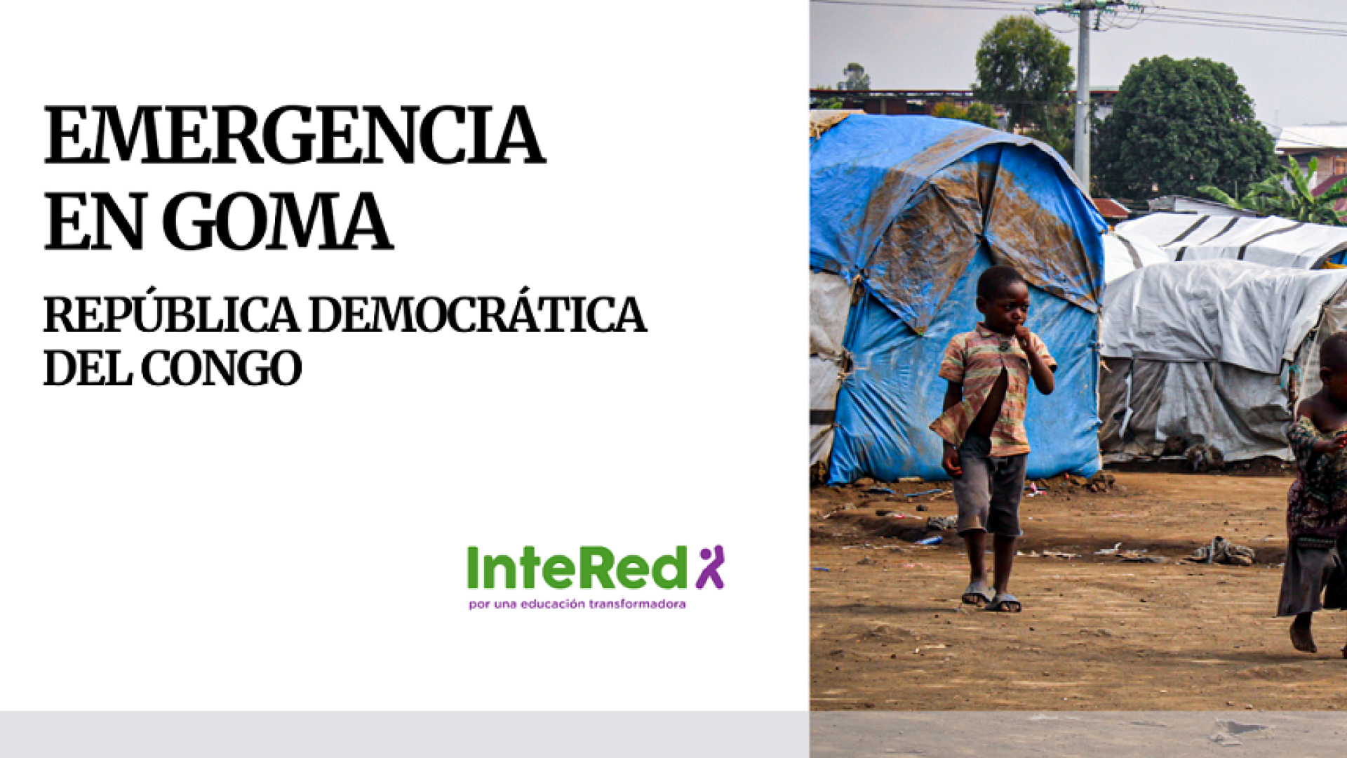 Respuesta de InteRed a la emergencia humanitaria en la República Democrática del Congo