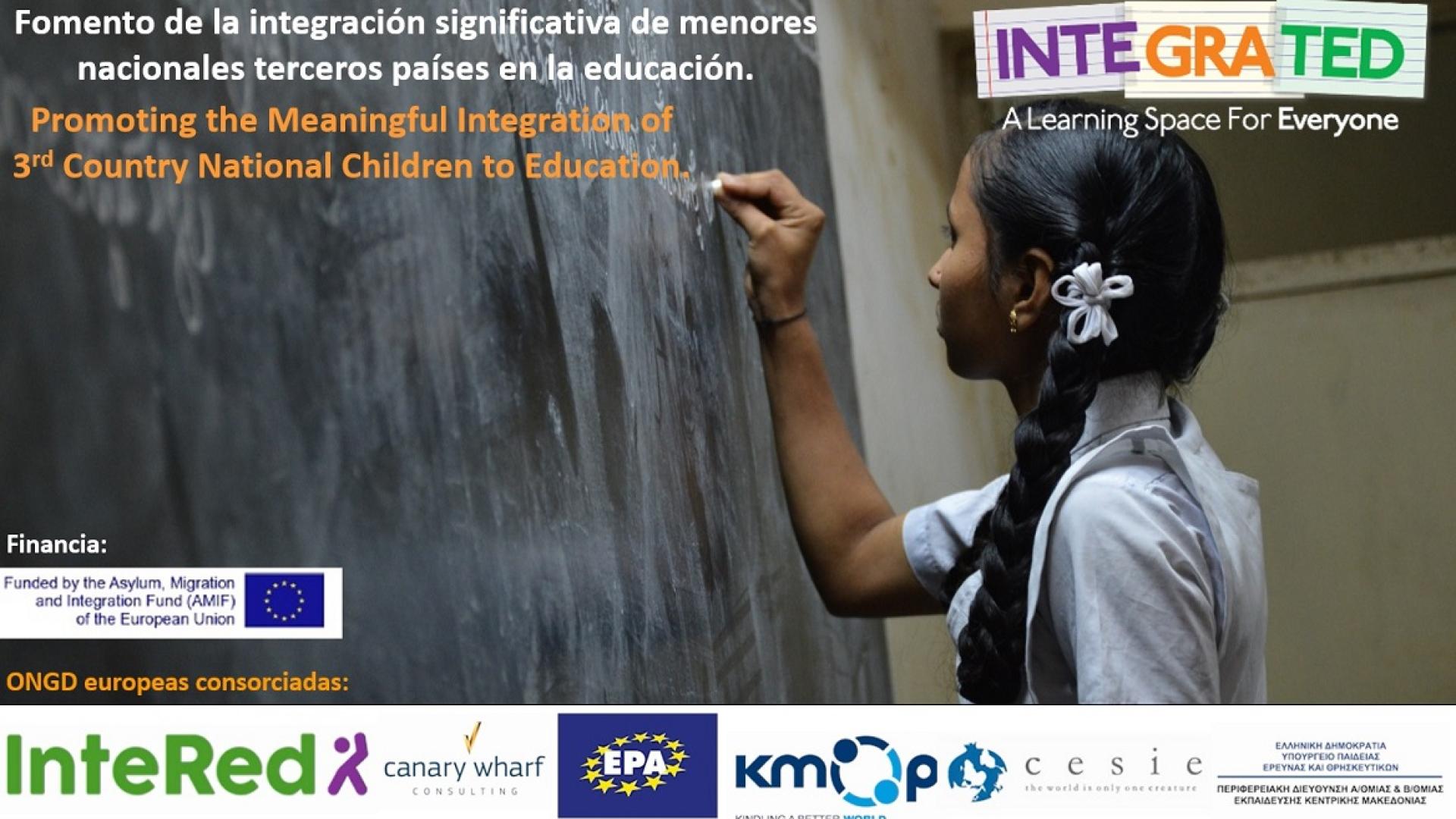 InteRed desarrolla en España una experiencia piloto para la inclusión de menores de terceros países en la educación