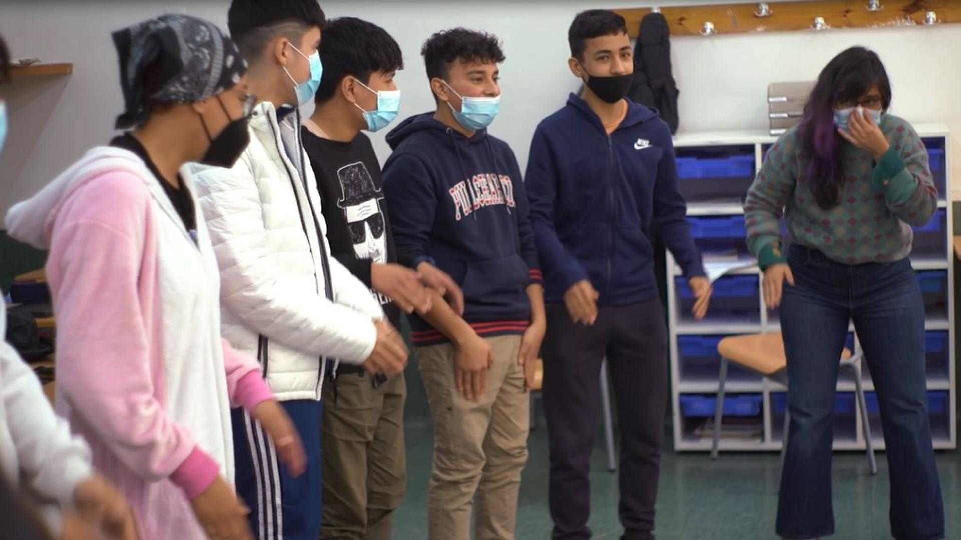 Proceso formativo de participación juvenil en Barcelona.