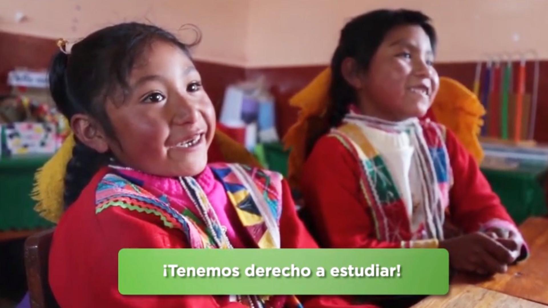 La pobreza y las inequidades de género repercuten en el acceso a la educación de las niñas.