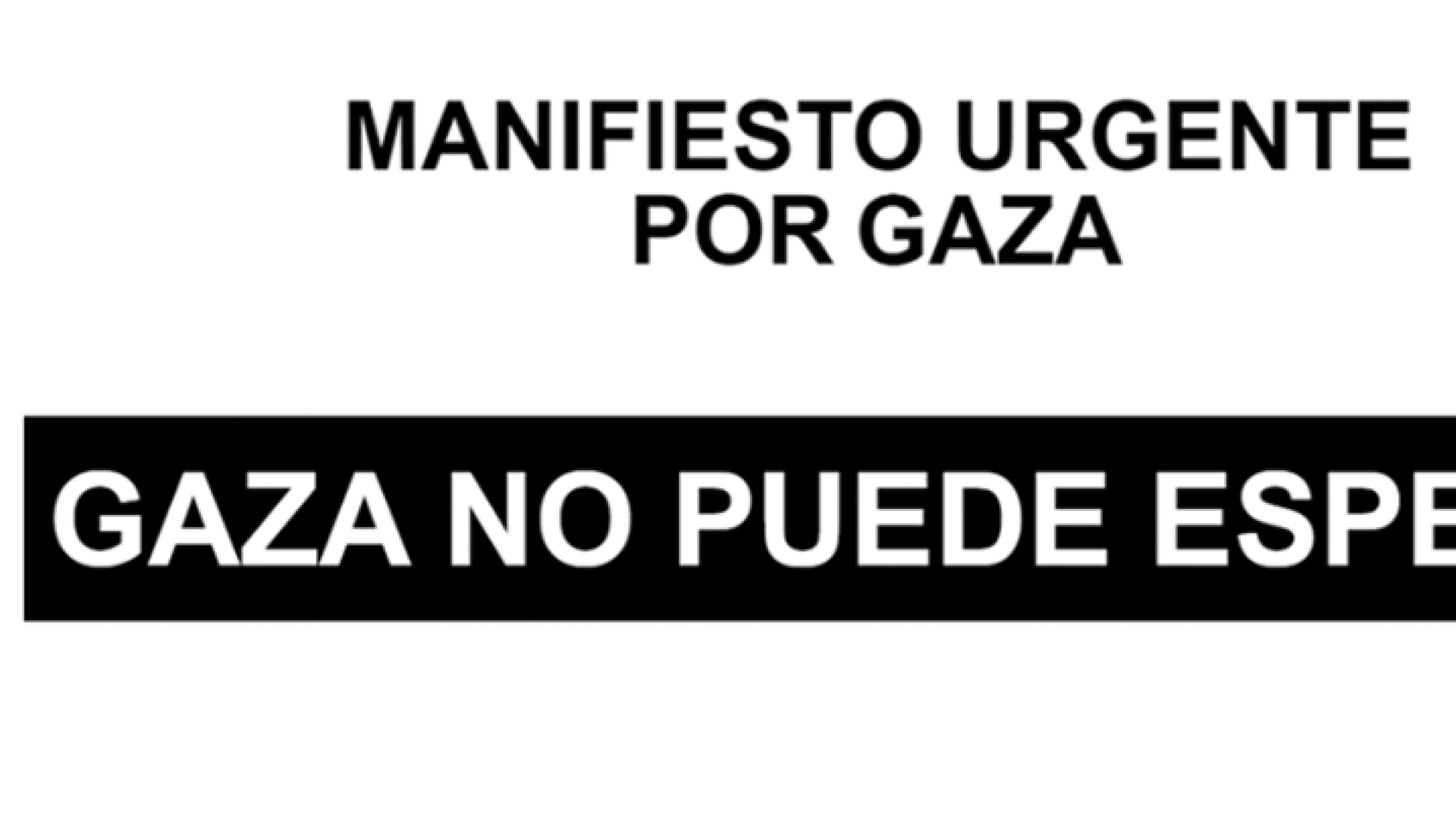 InteRed se adhiere al Manifiesto urgente por Gaza