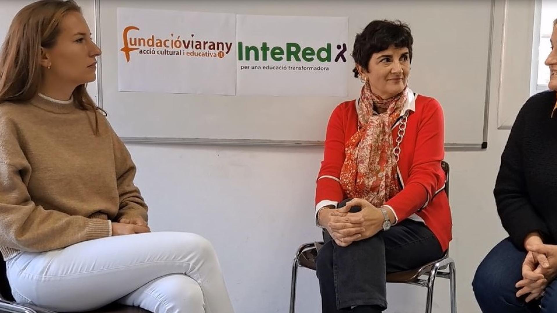 La Fundación Viarany e InteRed trabajan en Barcelona tejiendo vínculos entre culturas